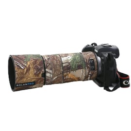 Rolanpro Waterproof Lens Cover for Canon RF 100-400mm F5.6-8 IS USM Coat Lens Protective Sleeve Case Clothing-#23 Brown Jungle Waterproof