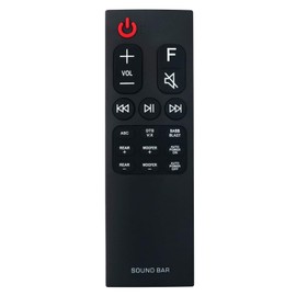 AKB75595401 AKB75515305 Replaced Remote fit for LG Sound Bar: SK5R SK5Y SPK5B-W SPK5BW SPJ4-S S65S3-S SJ4R SPJ4B-W SPK8-S S78S1-S SKM5Y SPK5B-W AKB75515301 AKB75595402 AKB75515302 AKB75595406