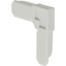 Prime-Line MP7729-50 Screen Frame Corner 5/16 x 3/4 Inch White Plastic 50 Pack