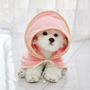 Aisi Dog Towel for Drying,Dog Bath Towels with Hat,Microfiber Pet