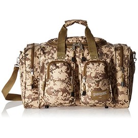 East West U.S.A DC3019 19" Tactical Digital Camouflage Sports Gym Travel Duffle Gear Bag, Tan/Camo