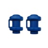 Kisbeibi 8pcs Trampoline End Caps, Dia 25mm Trampoline Enclosure Pole
