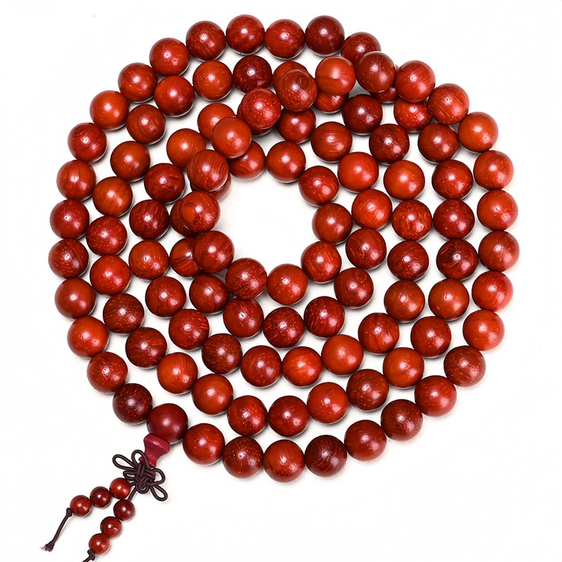 Fireosma Mala Beads 108 8mm Wooden Beads Mala Necklace Beads