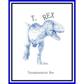 Dinosaur Decor, Playroom Decor, Dinosaur Classic Collection (Set of Four 24x36 Inch Print Wall Art Prints), Nursery Decor, Kid's Room Art, Gender Neutral Nursery Decor, Baby Room