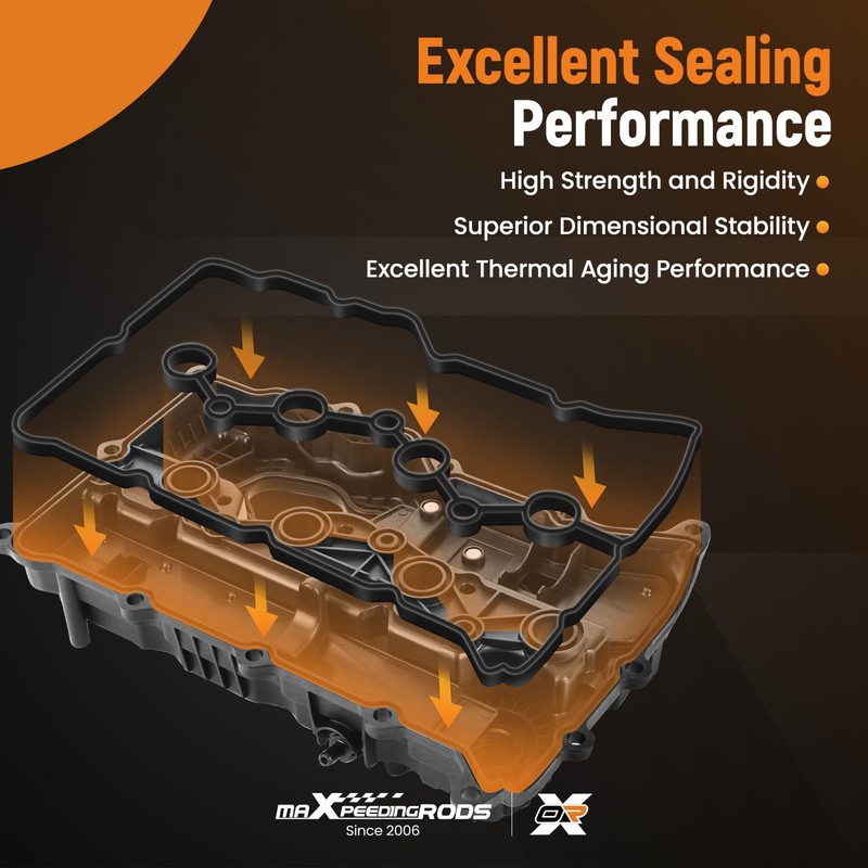 maXpeedingrods Engine Valve Cover for Hyundai Sonata 2015-2019 for Santa