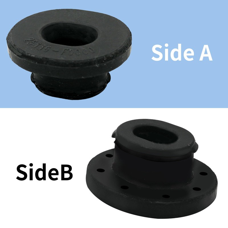2 Pack Radiator Lower Insulator Mount Bushing Replacement for Hyundai