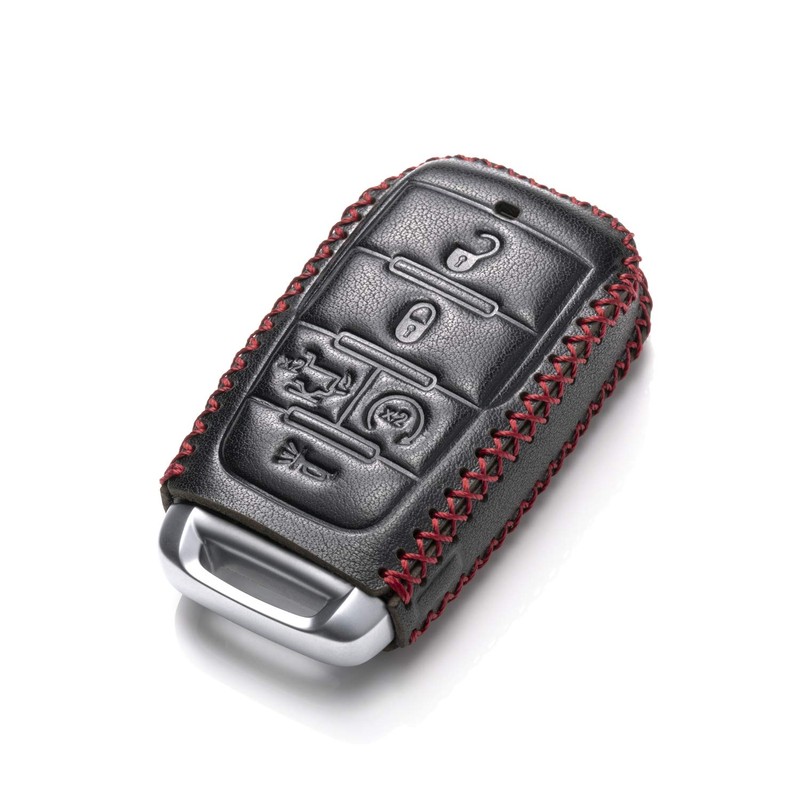 Vitodeco Genuine Leather Smart Key Fob Case Cover Protector Compatible