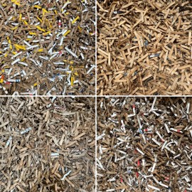 Shredded Cardboard - Recycled cardboard void fill eco packaging 5 LBS