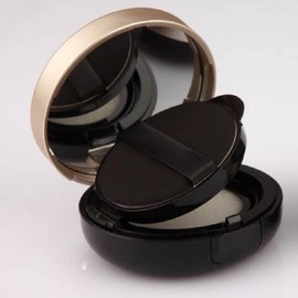 Mini Cushion Container Empty Cushion Compact Black Empty Cosmetic Container 50ea