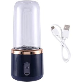 Batidora portátil Mini,Batidora de jugo,Mezclador personal USB con una de licuado de jugo, batidora portátil de 400 ml
