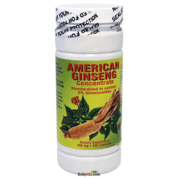 NCB American Ginseng Concentrate 200 Softgels