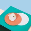 Cartoon Cute Bird Night Light Alarm Clock Silicone Touch USB
