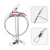 BESPORTBLE 5sets Fishing Wire Leader Rigs Hook Prevents Group Entanglement