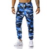 GRAJTCIN Men's Sweat Camo Cargo Joggers Pants Athletic Training Pants