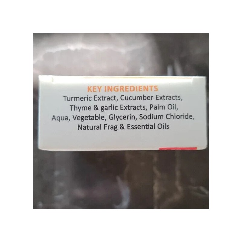 Essential Palace Organic Turmeric & Cucumber Soap Moisturizes & Exfoliates