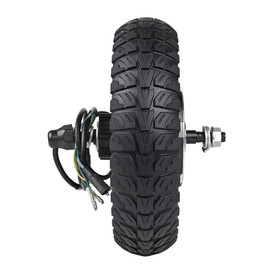 GLDYTIMES 10 Inch Scooter Hub Motor 48V 500W Hub Moter with Solid Off-road Tire 10x2.5-6.1 Tubeless Tire Fit for KUGOO M4 /M4 Pro Electric Scootere
