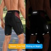 X-TIGER Bike Shorts for Men 5D Padded with 3 Pockets,Cycling