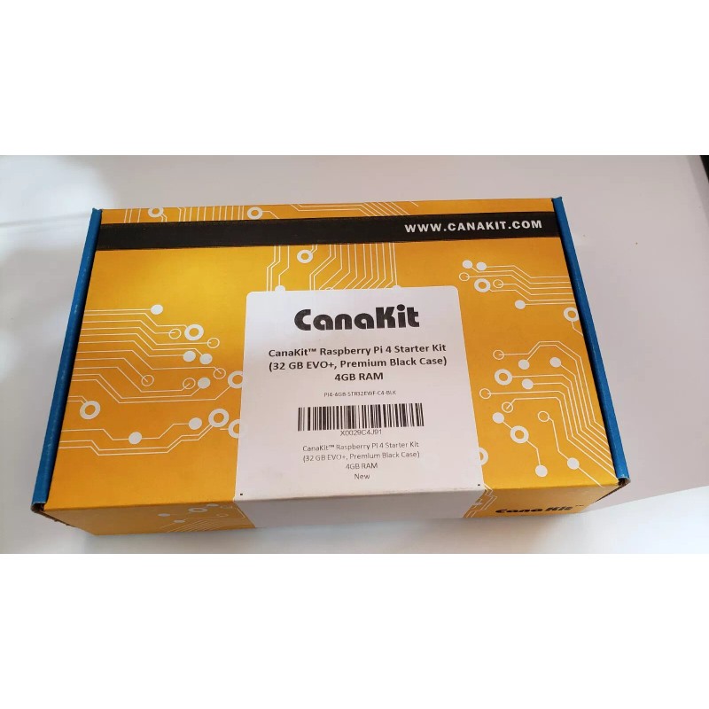 Raspberry Pi CanaKit Raspberry Pi 4 Starter Kit 4GB -