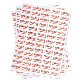 650 Fragile - Handle with Care Labels Small Stickers