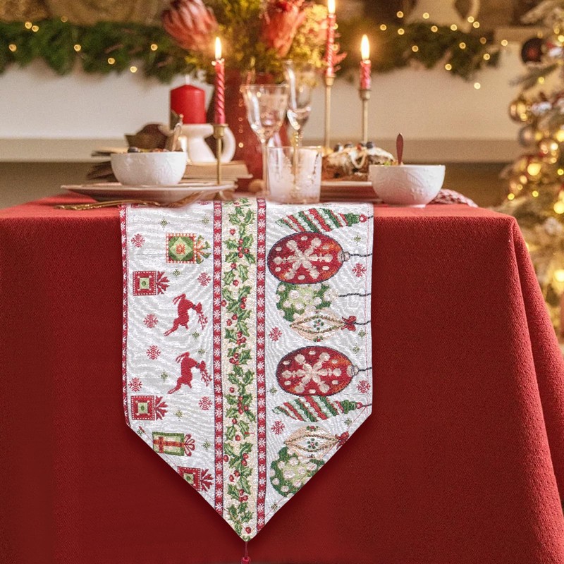 Christmas Table Runner, Christmas Table Decoration, Christmas Table Centrepiece, Xmas