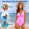Cloeey Future Traje de Baño para Mujer, Estilo Completo (MX/US,