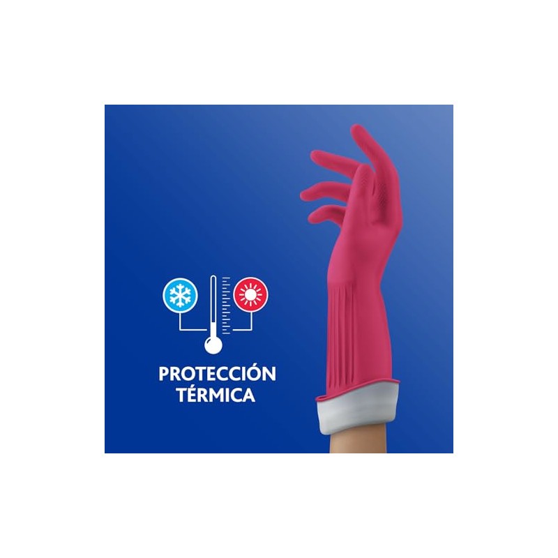 Vileda Guantes para Limpieza 3 Acción Ultra Resistentes S/M