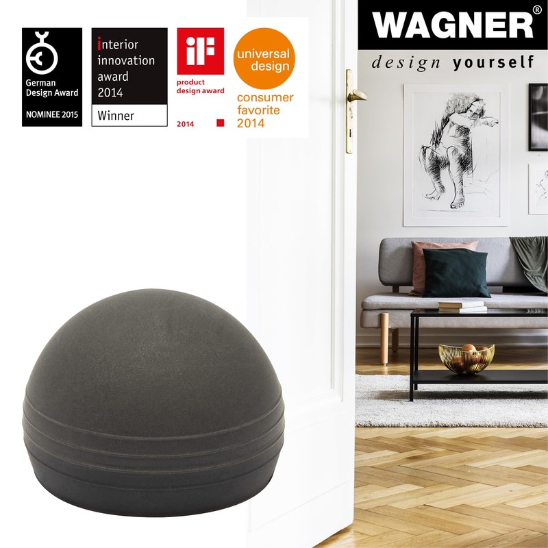 WAGNER 15515311 Designer Floor Door Stopper Screw or Glue Diameter