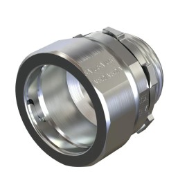 MULTIPLE NT2754 1-1/2" Rigid Compression Connector  Steel  Multiple