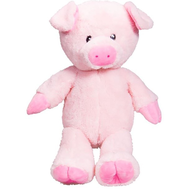 Cuddly Soft 16 inch Stuffed Pink Pig...We Stuff 'em...You Love