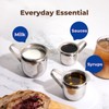 Fit Meal Prep [12 Pack] 3 oz Creamer Pitcher -