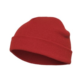 Flex fit Mütze Heavyweight Beanie, red, one Size, 1500KC-00199-0050