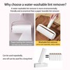 Reusable Lint Roller, Washable Lint Roller Large Handheld Clothes Gel