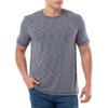 Lee Men's Quick Dry Short Sleeve Tee, Smoke Heather, X-Large
