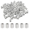 sourcing map 1/16"(1.5mm) Aluminum Crimping Loop Sleeve, Wire Rope Stop