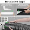 Upgraded Portable AC Hose Insulation Sleeve, 3 Layers Thick Insulated