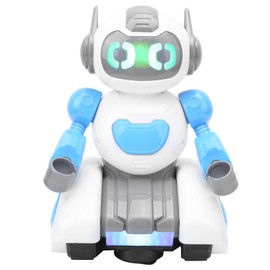 Dancing Robot Toy 360° Rotation with Cool Light Music Model Joint Adjustable for Over 3Y Children