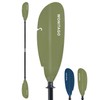 WONITAGO Angler Kayak Paddle with Fiberglass Shaft and Plastic Blade,
