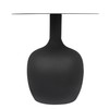 Creative Co-Op Metal Textured, Black, KD Table
