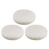 sourcing map 3pcs Wool Buffing Pads, 6 inch Polishing Pad