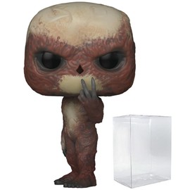 POP [Stranger Things - Vecna Season 4 Funko Vinyl Figure (Bundled with Compatible Box Protector Case), Multicolor, 3.75 inches