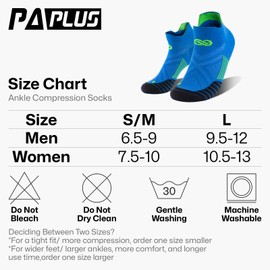 No Show Compression Socks for Men and Women, Low Cut Running Ankle Socks with Arch Support for Plantar Fasciitis, Cyling, Athletic, Flight, Travel, Nurses