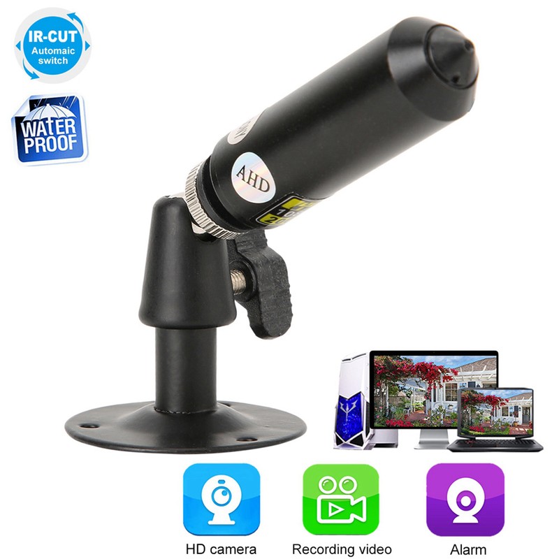 Waterproof 1080P Full HD Mini AHD Micro Wired Metal Camera