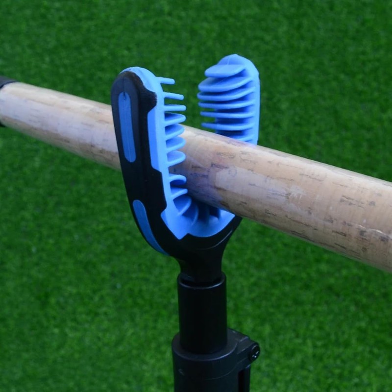 FiTspi 2Pcs Carp Fishing Rod Rest Head Gripper Rod Grips,