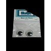 Unbranded SEW ON WIGGLE GOOGLE GOOGLY EYES FOR CRAFTS 20mm