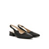 Naturalizer Naturalizer Womens Ginger Snip Toe Slingbacks Black 8.5 W