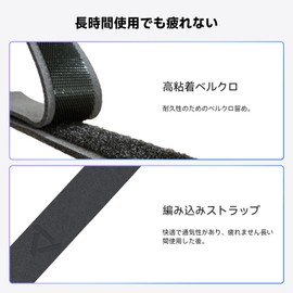 PRISMXR コントローラーアクセサリー 滑り止め アクセサリー 快適握感 調節可能 取り付け簡単 Quest3S/3と互換性あり コントローラーグリップカバー (2個セット)