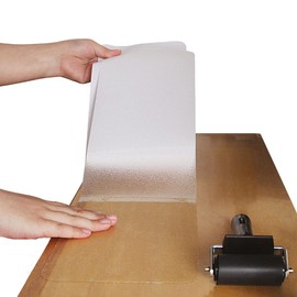 Non Slip Stair Treads 4’’ x 24’’, 15 Pack Pre-Cut Transparent Anti Slip Strips, Waterproof and High Viscosity, Adds Non Slip Traction to Floor, Bathroom, Safety for Kids, Elders and Pets