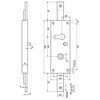 Nemef 1804/04 Garage Door Lock Laterally Closing