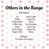 Purely Home Pink Polka Dots Spots Coffee Pods Canister -