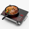 1800W Portable Infrared Cooktop Single Burner Electric Stove Ceramic Glass